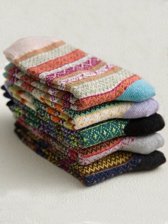 National Style Casual Socks (One Pcs)