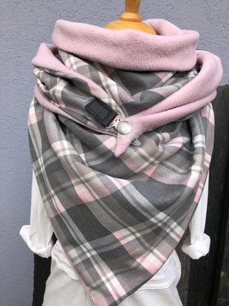 Pink Casual Scarves & Shawls