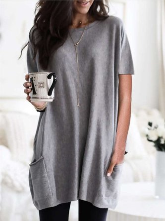 Casual Short Sleeve Cotton T-Shirt