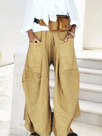 Casual Wide Leg Pants