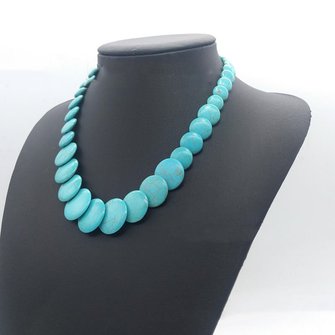 Blue Turquoise Vintage Tribal Necklaces