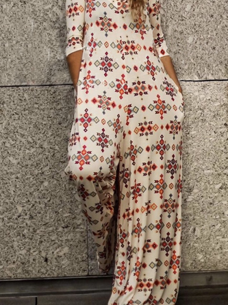 Holiday Half Sleeve Printed One-Pieces