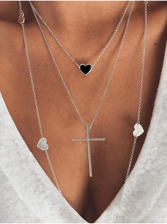 As Picture Alloy Necklaces