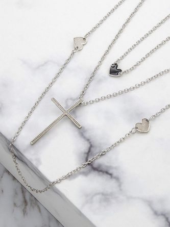 As Picture Alloy Necklaces