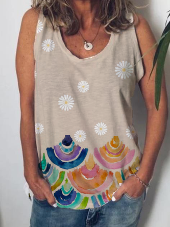 Plus size Printed Casual Top