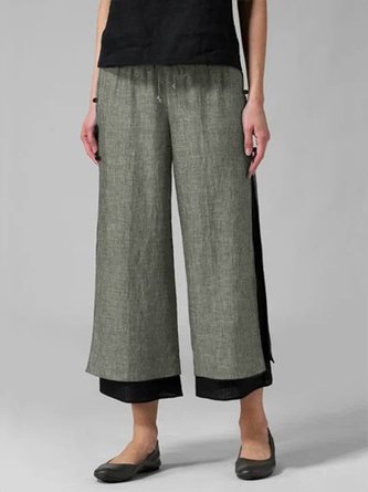 Casual Wide Leg Pants