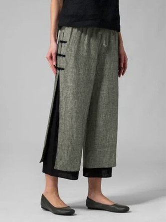 Casual Wide Leg Pants