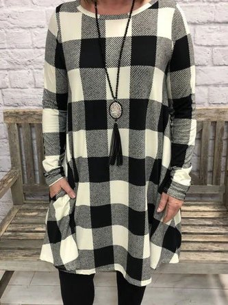 Casual Cotton-Blend Dress