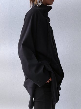 Long Sleeve Jersey Casual Sweatshirt