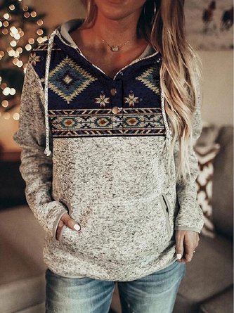 Long Sleeve Casual Sweatshirt