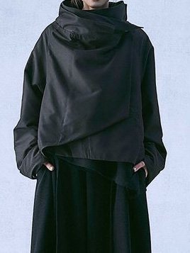 Solid Vintage Outerwear