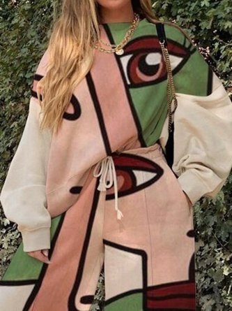 Statement Shift Cotton-Blend Suit