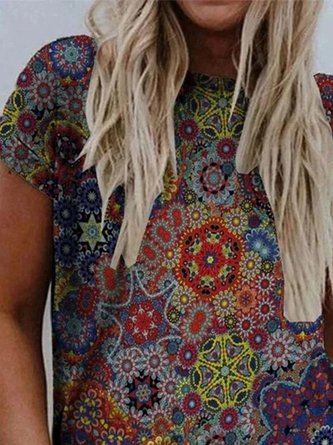 Shift Floral Casual Top