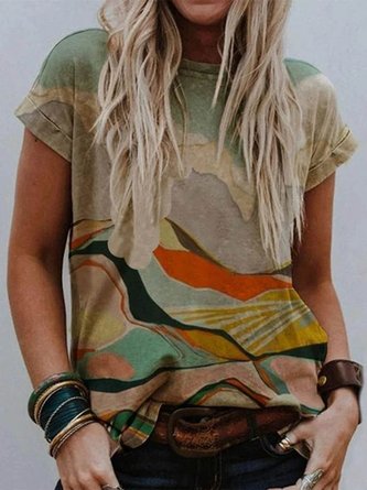 Short Sleeve Cotton Top