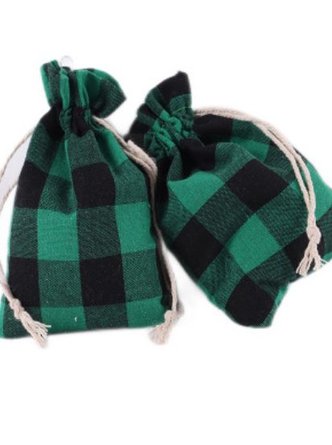 Casual Plaid Chrismas Handbag