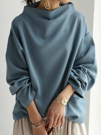 Casual Long Sleeve Sweatshirt