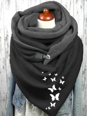 Butterfly Print Scarf