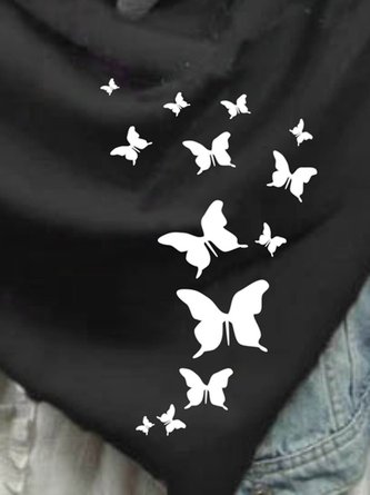 Butterfly Print Scarf