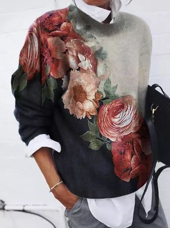 Floral Long Sleeve Top