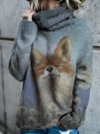 Sweet Turtleneck Long Sleeve Top