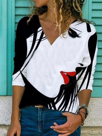 Casual Long Sleeve Top