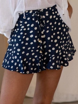 Polka Dots Shift Casual Pants