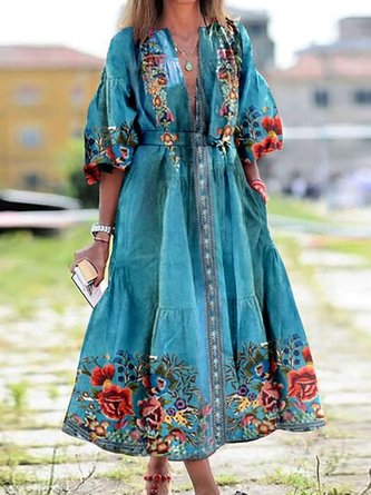 Holiday A-Line Dress