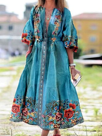 Holiday A-Line Dress