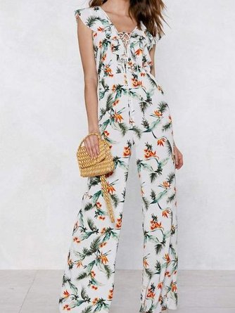 Holiday V Neck One-Pieces