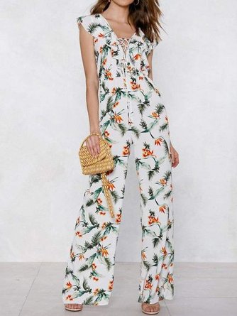 Holiday V Neck One-Pieces