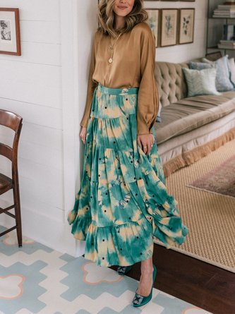 Holiday Shift Casual Skirt