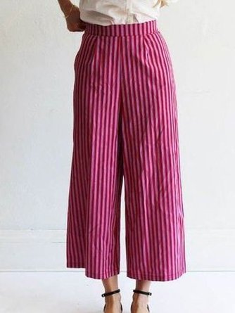 Casual Shift Wide Leg Pants