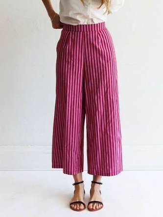 Casual Shift Wide Leg Pants