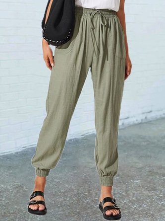 Casual Straight Leg Pants