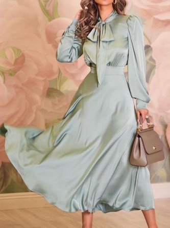 Simple & Basic Midi Skirt