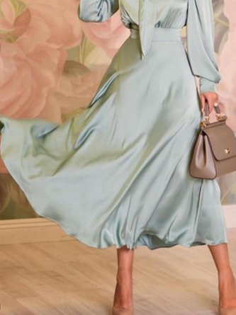 Simple & Basic Midi Skirt