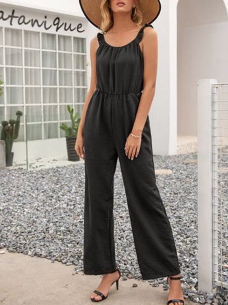 Shift Solid Spaghetti-Strap Pockets One-Pieces