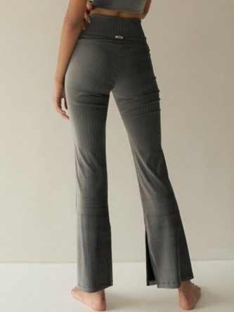 Plain Wide Leg Pants