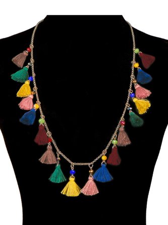 Holiday Colorful Necklace