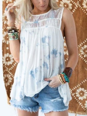 Shift Casual Sleeveless Blouse