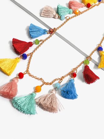 Holiday Colorful Necklace