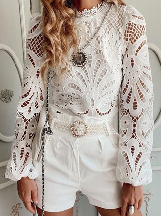 Vintage Solid Shift Top