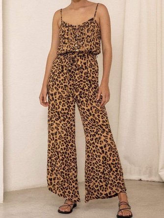 Sleeveless Shift Casual Spaghetti One-Pieces