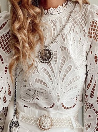 Vintage Solid Shift Top