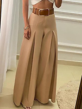 A-Line Plain Maxi Skirts