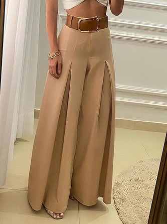 A-Line Plain Maxi Skirts