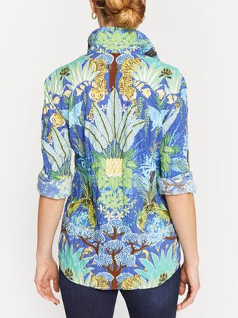 Long Sleeve Shift Casual Top