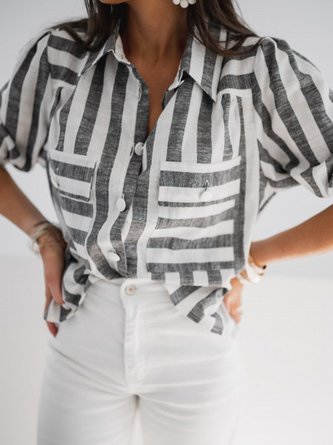 Half Sleeve Casual Shift Top