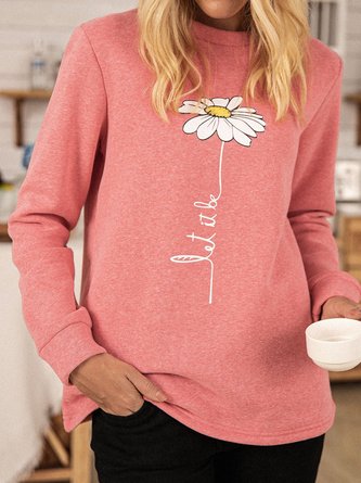 Patchwork Casual Long Sleeve Top