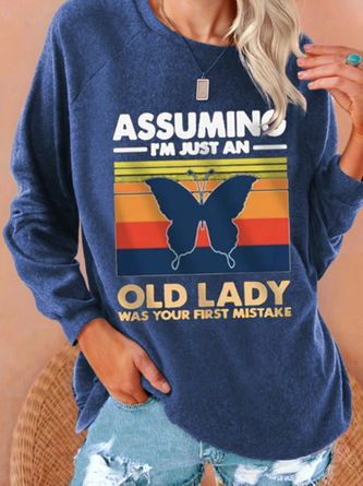 Animal Long Sleeve Vintage Shift Top